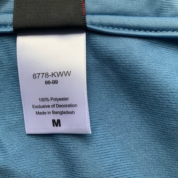 Champion Full Zip Jacket Color Block Retro Medium - Picture 6 of 7